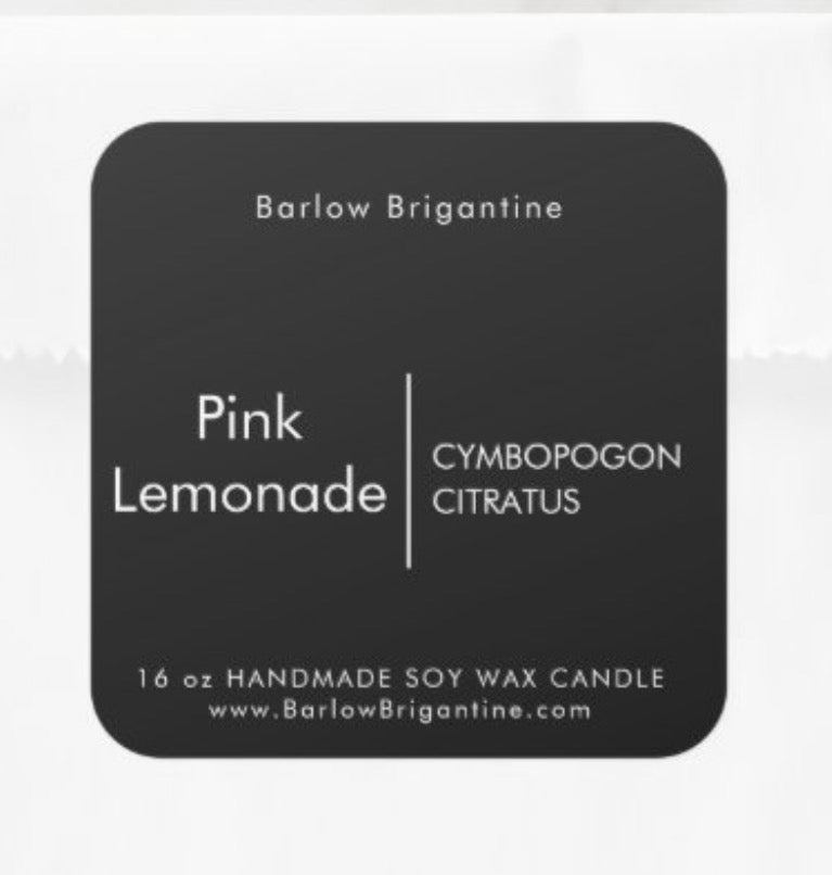 Pink Lemonade Barlow Brigantine Candle