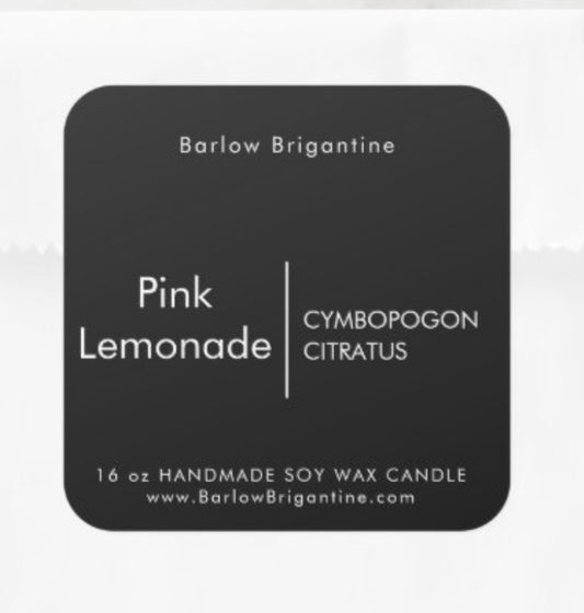 Pink Lemonade Barlow Brigantine Candle