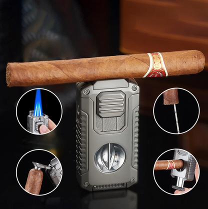 The Ultimate All-in-One Torch Lighter for Aficionados